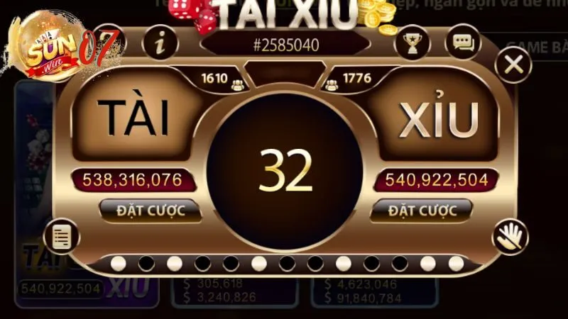 Danh sách các Mini game tại Sunwin